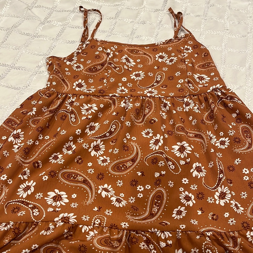 Brown sundress